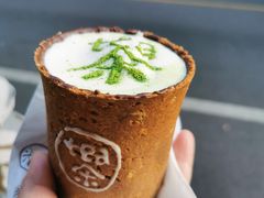 饼干杯奶盖茶-茶是一枝花泡茶店
