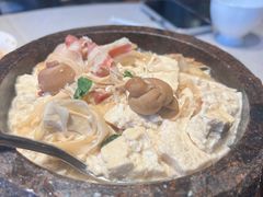 小肠结手工石磨豆腐-狮王府淮扬菜(夫子庙老门东店)