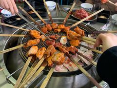 -彝人部落火盆烧烤(原内环足球场店)