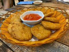 手打墨鱼饼-利杨记·本味轩粥坊·烧烤(宝体店)