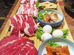 -明洞阿姨·韩式酱蟹烤肉·创意料理(三元桥店)