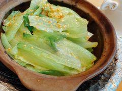 虾酱啫生菜胆-粤集·手工粤菜(皇庭广场店)