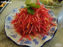 凉拌心里美-柿子树炭烤羊腿(金台路店)