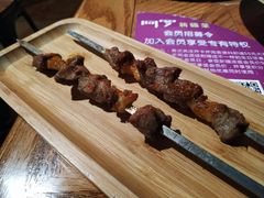 烤羊肉串-阿罗新疆菜(人民广场店)