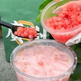 这杯西瓜海底椰竟然一试难忘！