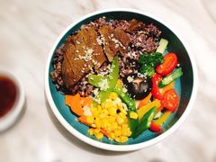 经典牛排能量热碗-greenjoy绿享轻食(宁海路店)