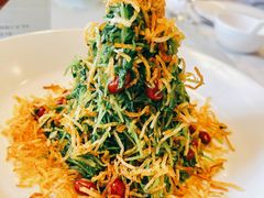 巧手拌豆苗-四季民福烤鸭店(望京南湖东园店)