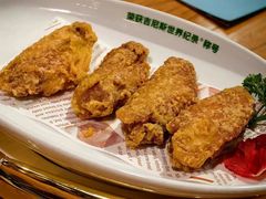 蛋黄鸡翅-新白鹿餐厅(百联中环店)