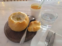 牡蛎奶油面包汤-The Rug Cafe(王府中环店)