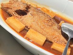 自制年糕烧黄鱼-淮扬府·游园京梦(北京SKP店)
