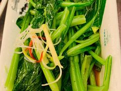 白灼鲜时蔬-陶然居·重庆菜(解放碑店)