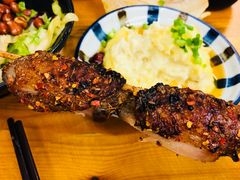 蜜辣烤翅-炒豆合作社(东四总店)