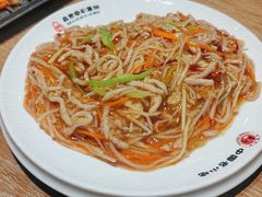 鱼香肉丝-直隶安家牛肉罩饼(建华店)