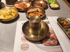 -草家酱蟹炭火烤肉店(珲春南路一店)