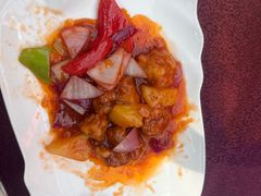 菠萝古老肉-万柳阁小馆·花园餐厅(龙潭湖店)