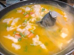 文火蟹黄豆花-卞氏菜根香·川菜(青羊万达店)