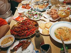 -街角等你.大连海鲜烧烤.经典铁板海鲜串(西安路店)