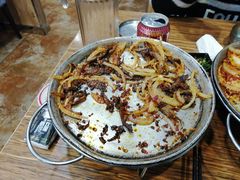 烤千页豆腐-味之朝·烤盘牛肉·松兰拌饭