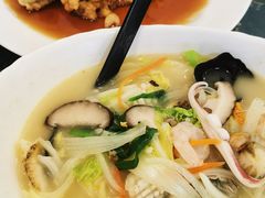 海鲜辣汤面-桃园中华料理炸酱面(燕儿岛路店)