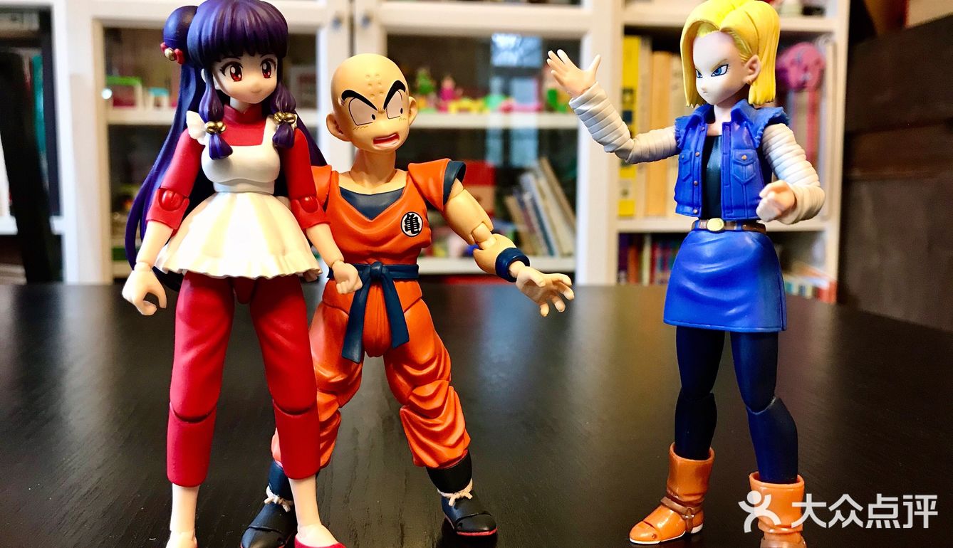 万代 shf 1:12 6寸龙珠 克林