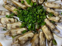葱油蛏子-温州一家人美食(西木头市店)