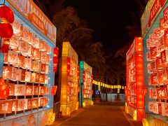 -欢乐海岸椰林沙滩-2025湾区超级灯会