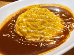 日式肉汁芝士蛋包饭-Ufufu cafe(天神巷店)