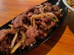 茄子小炒肉-疆Jiang·新疆秘制料理