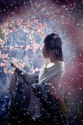 虞姬-九月鹰飞汉服摄影工作室
