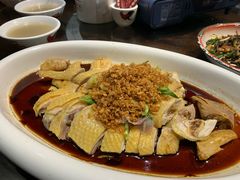 葱油淋走地鸡-广府乡下·饭庄(新港东路店)