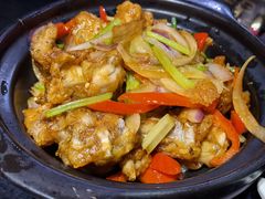 啫啫牛蛙煲-绿柠食堂(北外滩店)