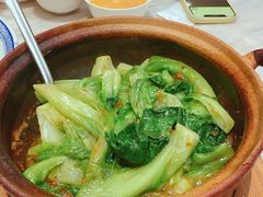 虾酱啫唐生菜-香港百合居(LCM置汇旭辉广场店)