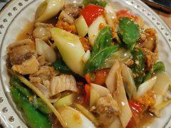 小炒迷你扇贝-十面欢腾·海鲜面·台式Bistro(长乐路店)