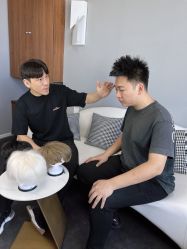 -型男帮男士假发补发·佩戴式发型