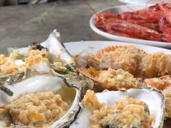 蒜蓉粉丝蒸扇贝-四川小胡子海鲜(丁村万人海鲜广场店)