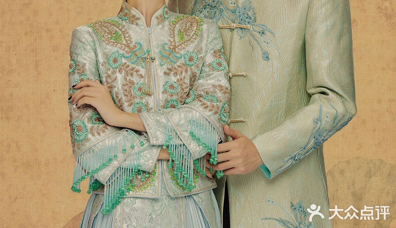 只有拍了工笔画婚纱照,才知道自己能有多美🌼