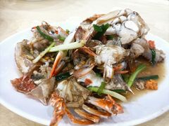 姜葱炒花蟹-锐记美食店·现捞海鲜(闸坡店)