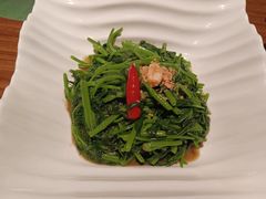 秘制虾酱炒空心菜-帕蓝·暹罗料理(曲阳店)