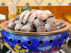 羊血肠拼肉肠-一招鲜·全羊铺·蒙古奶茶(五一北路店)