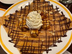 自制巧克力酱香蕉可丽饼-La Creperie法餐厅(桃江路店)