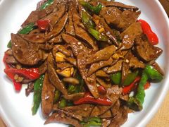 酱爆小炒嫩肝尖-观宴中餐厅