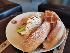 水果冰淇淋松饼-maan coffee漫咖啡(通州店)