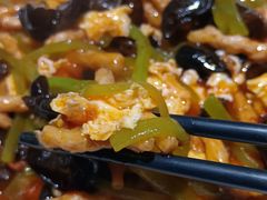 鱼香汁苜蓿肉丝（含蛋）-安多素食(广仁寺路店)