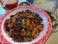 -牟记江湖重庆地标特色菜鱼蛋海鲜羊蝎子(巴南区黑金冠十多年好店)