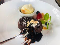 熔岩巧克力配冰激凌-IL Forno 意坊·意大利餐厅(花园店)