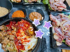 孜然烤肉拌饭-星火东北碳火烤肉(华大店)