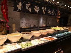 自助取餐区-岷山饭店-芝芝自助餐厅