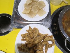 -老红桥炸灌肠牛肚锅烧烤(定福庄店)