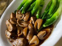 草菇芥兰-晋阳饭庄(虎坊桥店)