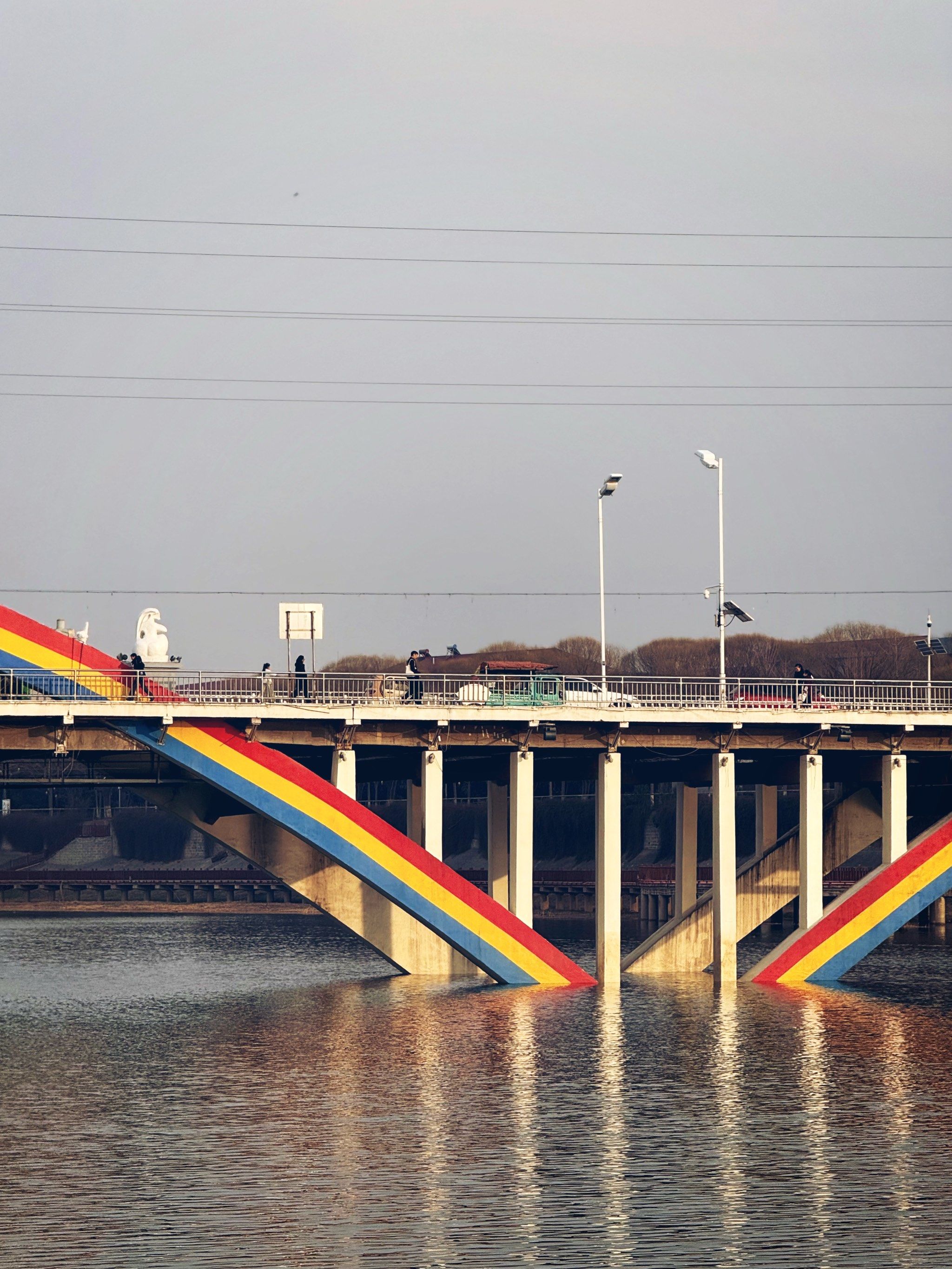 漯河沙澧河风景区彩虹桥🌈